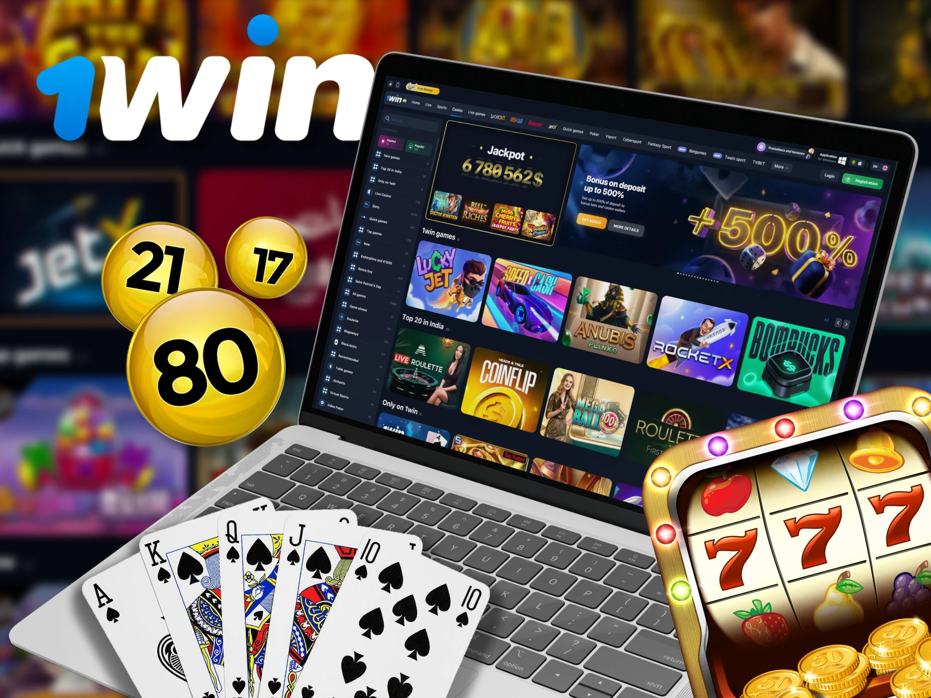 1win online casino and betting site in India